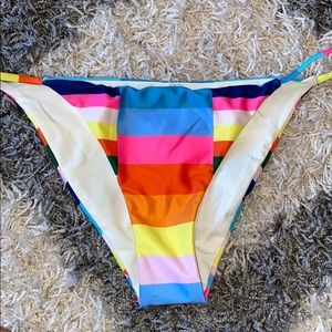 Mara Hoffman Vela Bikini Bottom Rainbow Multi